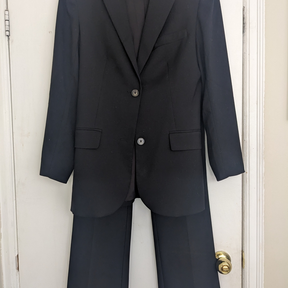 Oak + Fort Women's Black Matching Suit